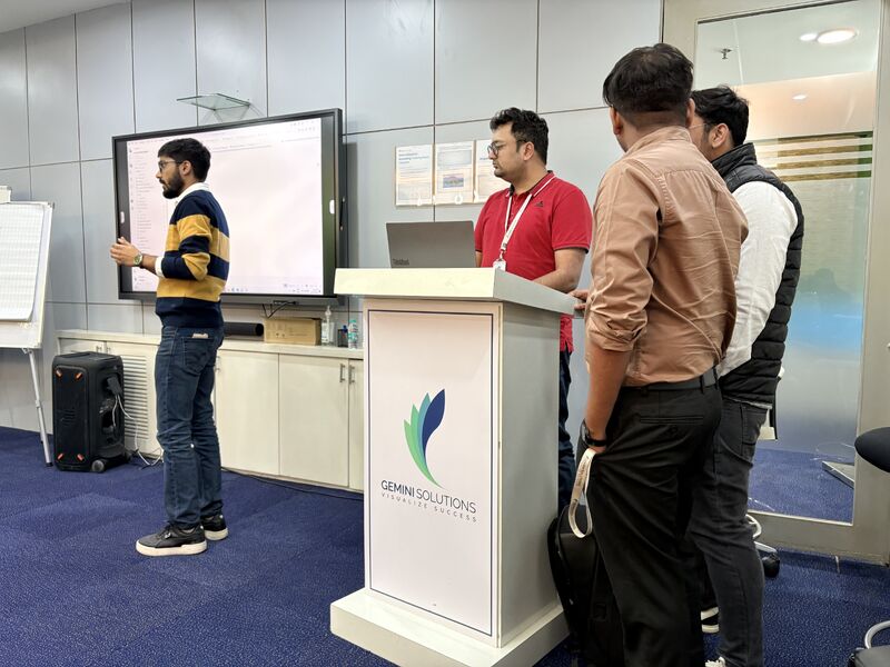 Yung Minds team conducting an HR training workshop