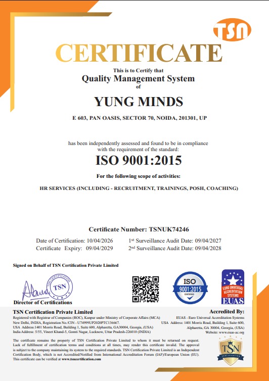 ISO Certificate