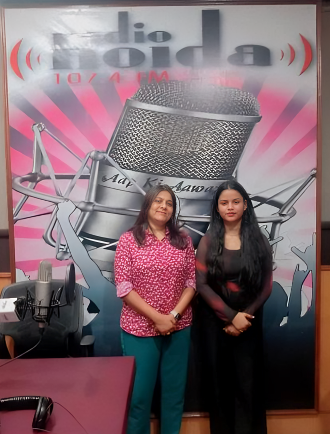 Radio Noida interview with Shaifaly Sangal