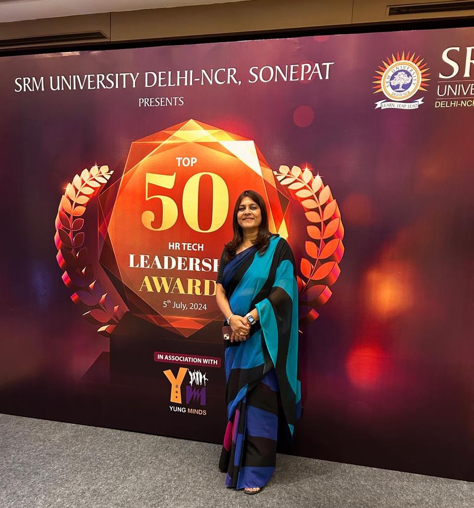 Top 50 HRTech Leadership Award at SRM